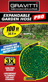 Gravitti Deluxe Expandable Garden Hose 100Ft